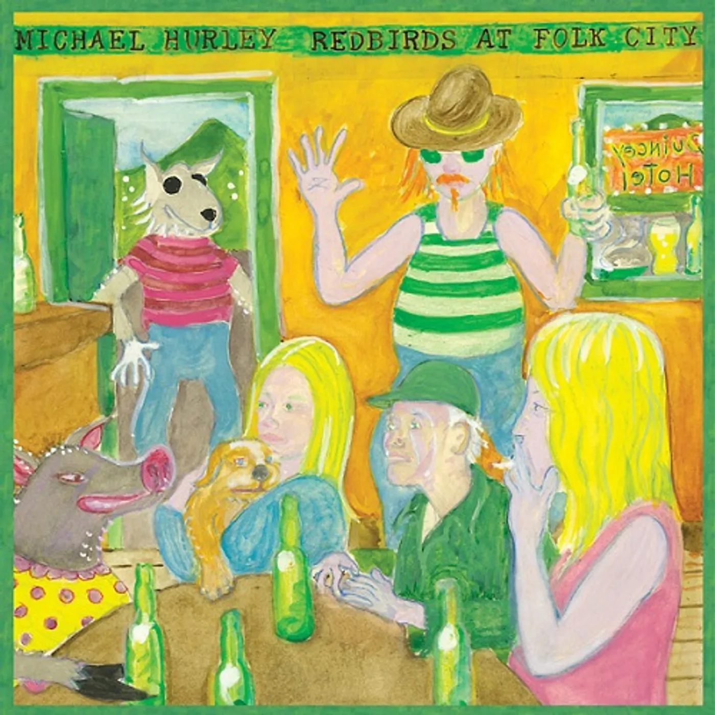 Michael Hurley REDBIRDS AT FOLK CITY Vinyl Record