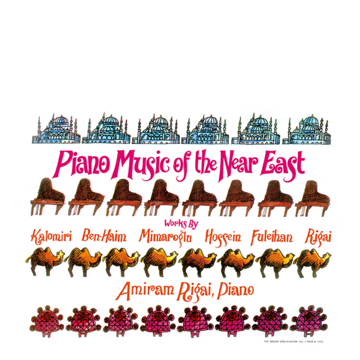 PIANO MUSIC OF THE NEAR EAST / VARIOUS Vinyl Record