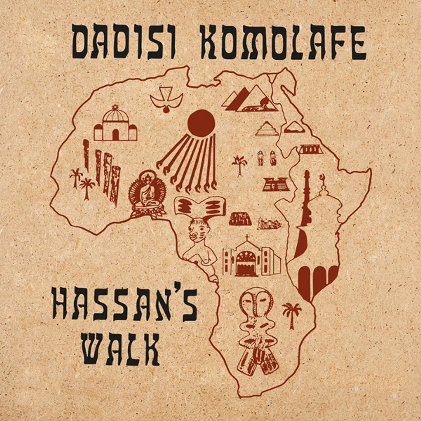 Dadisi Komolafe HASSAN'S WALK Vinyl Record