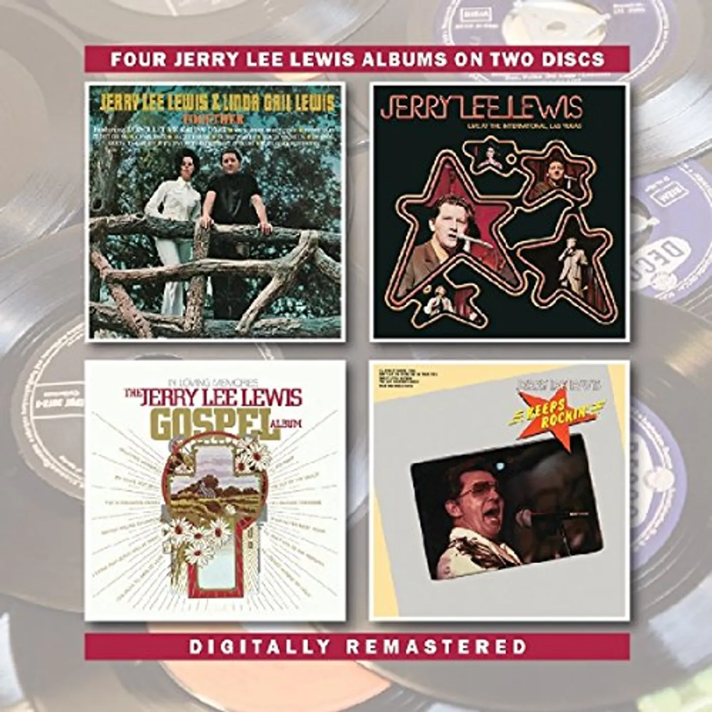 Jerry Lee Lewis TOGETHER / LIVE AT THE INTERNATIONAL LAS VEGAS CD