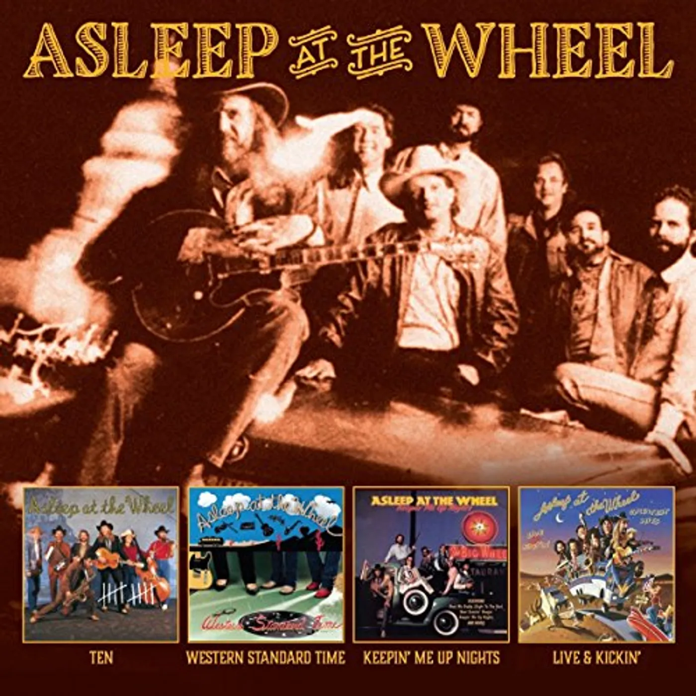 Asleep At The Wheel TEN / WESTERN STANDARD TIME / KEEPIN ME UP NIGHTS CD