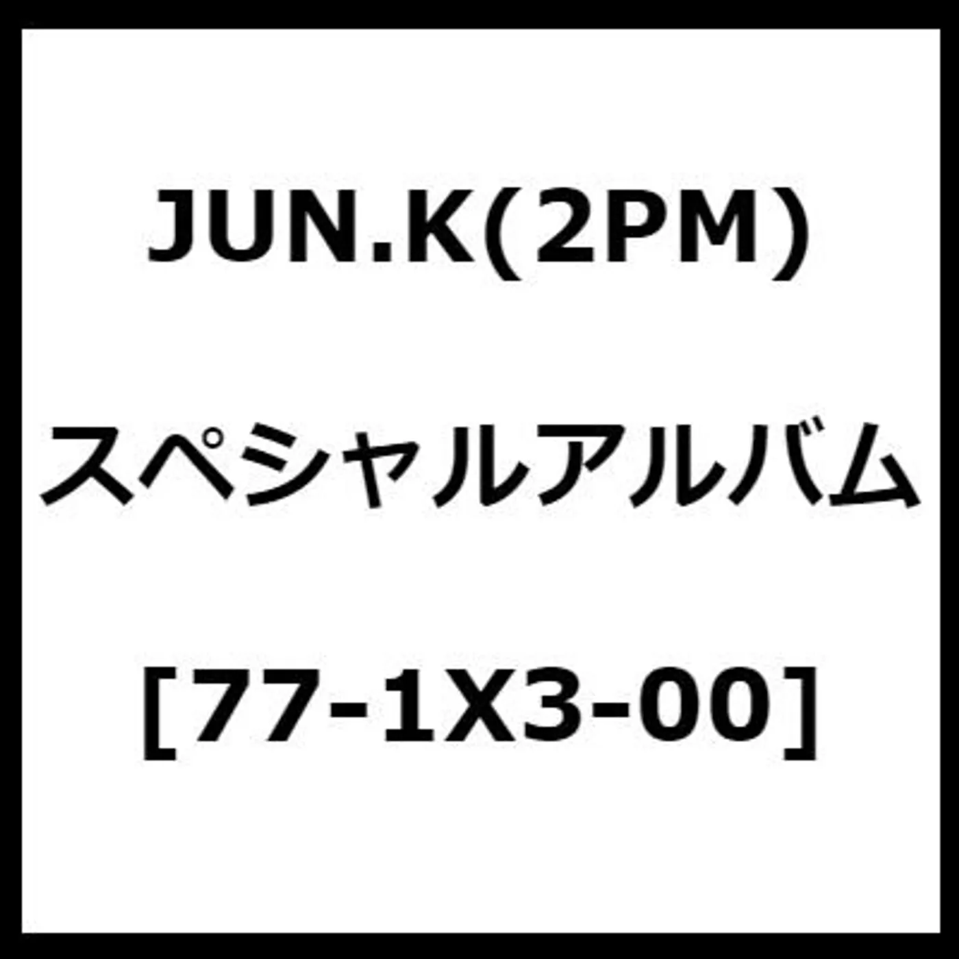 JUN. K 77-1X3-00 CD