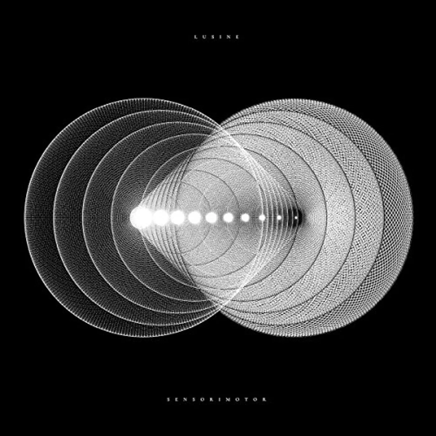 Lusine SENSORIMOTOR (BLACK/GREY MARBLE VINYL) Vinyl Record - Colored Vinyl, UK Release