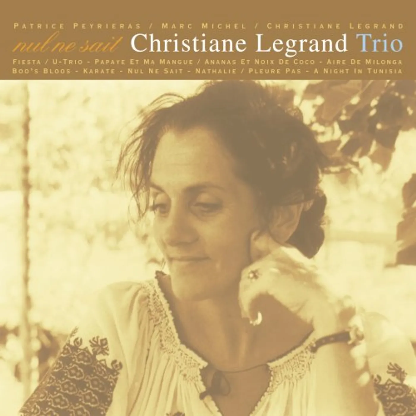 CHRISTIANE LEGRAND TRIO CD