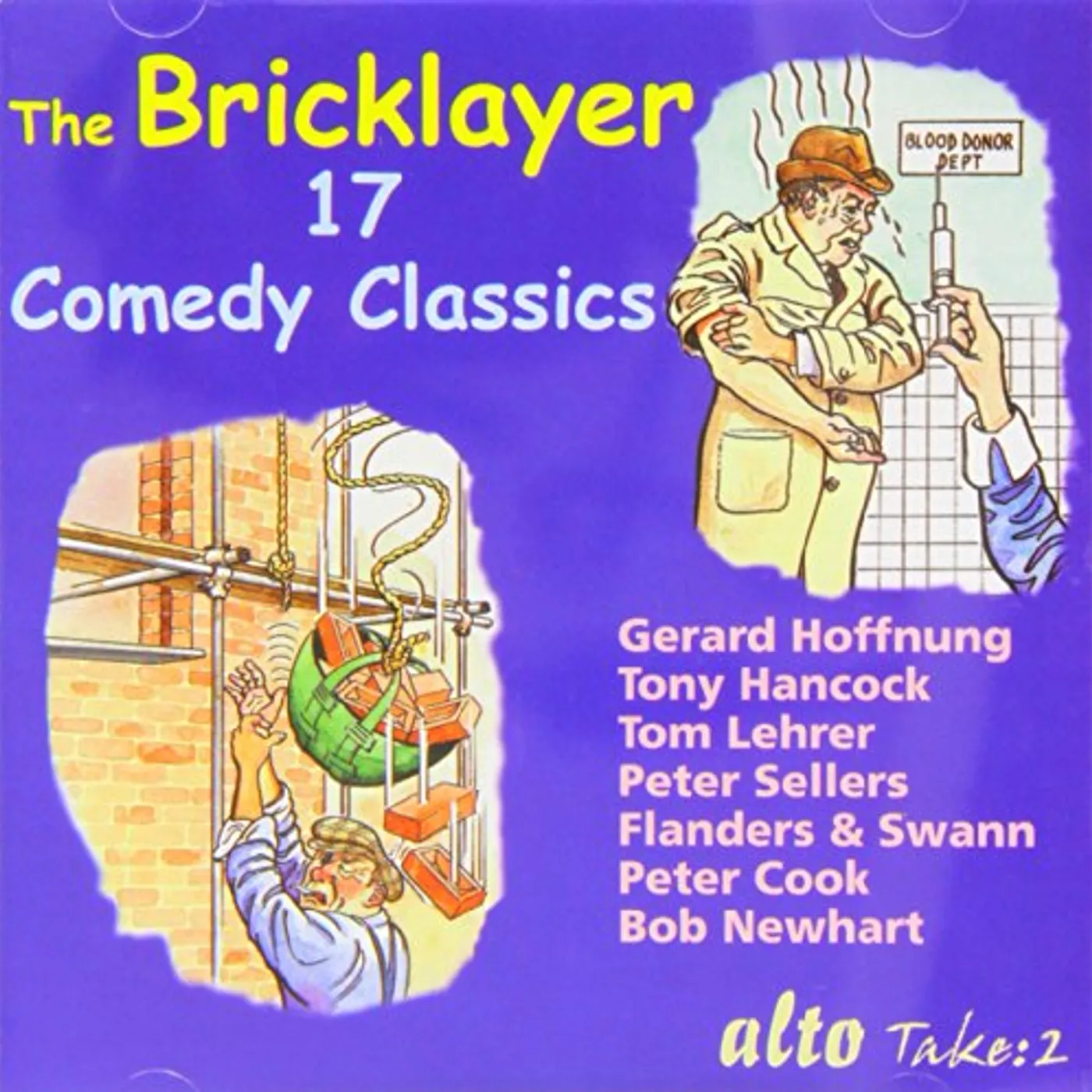 Bricklayer 17 COMEDY CLASSICS HOFFNUNG HANCOCK LEHRER SELLERS CD