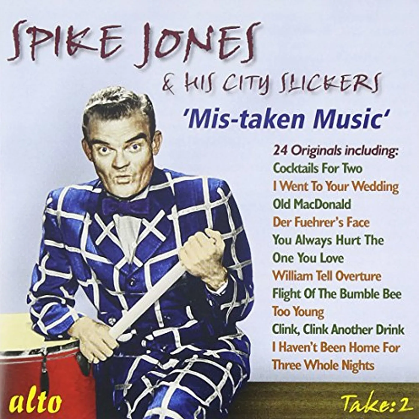 Spike Jones & His City Slickers MIS-TAKEN MUSIC CD