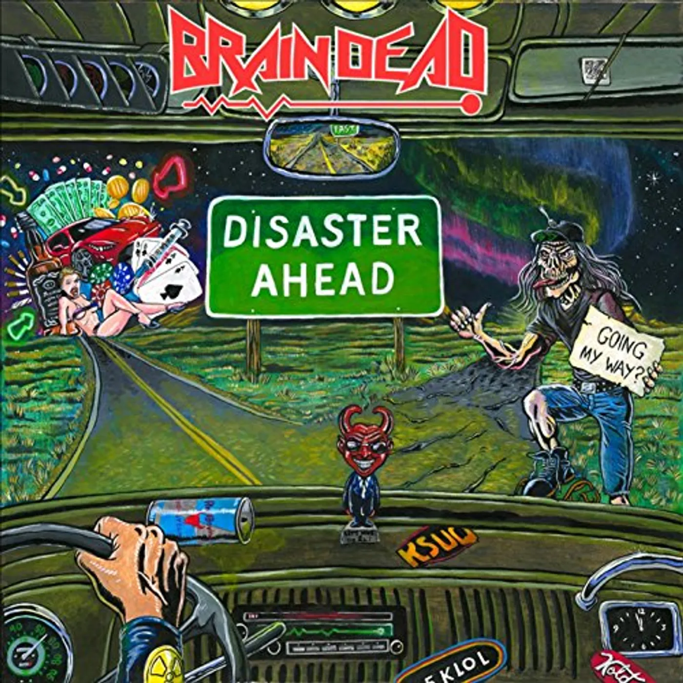 Brain Dead DISASTER AHEAD CD