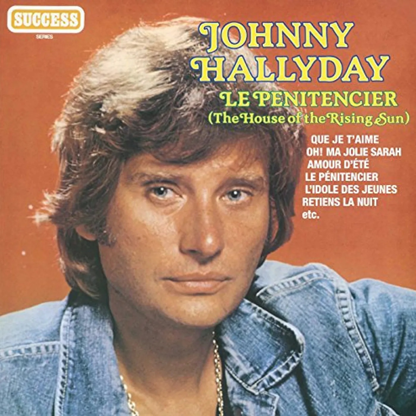 Johnny Hallyday LE PENITENCIER Vinyl Record