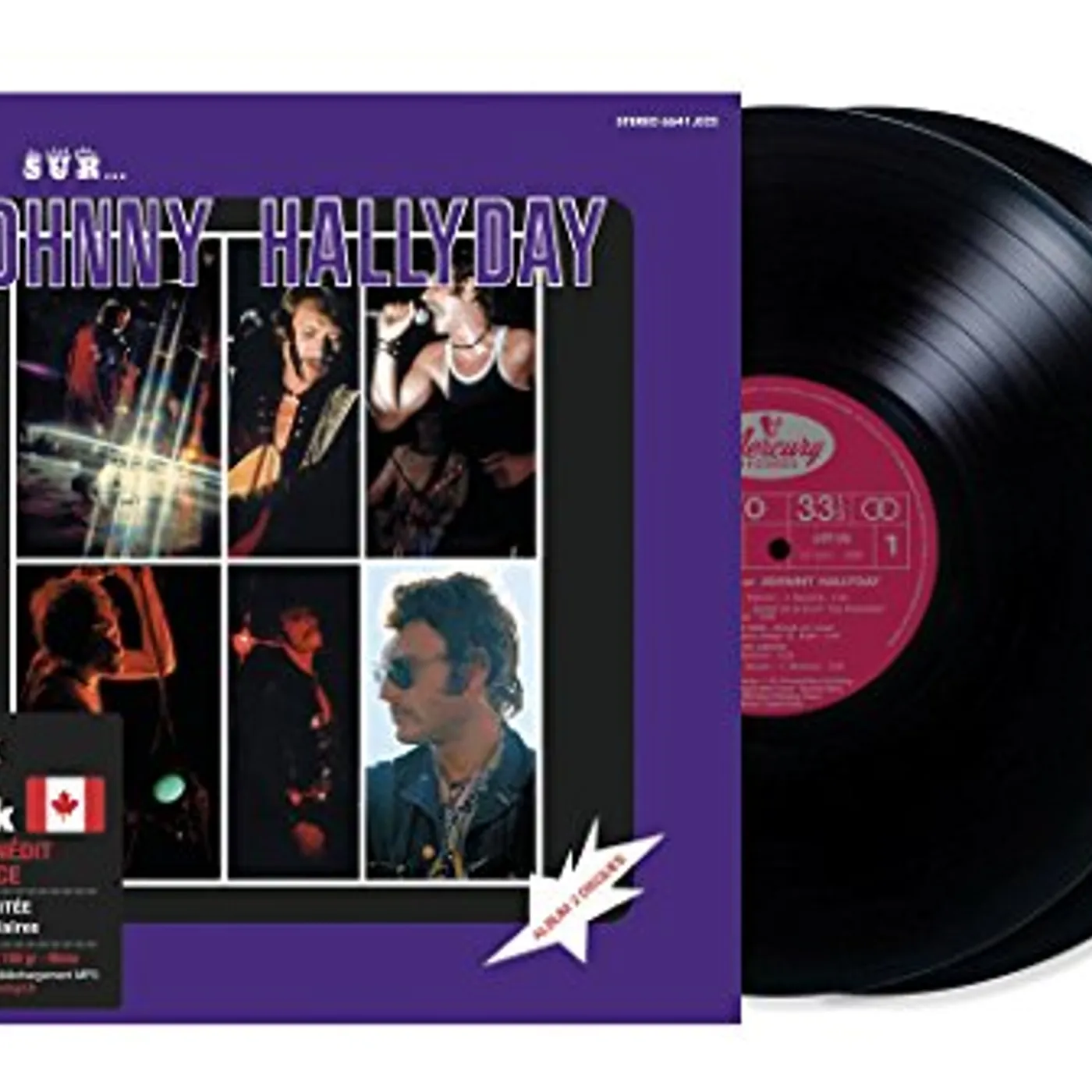 PLEINS FEUX SUR JOHNNY HALLYDAY Vinyl Record