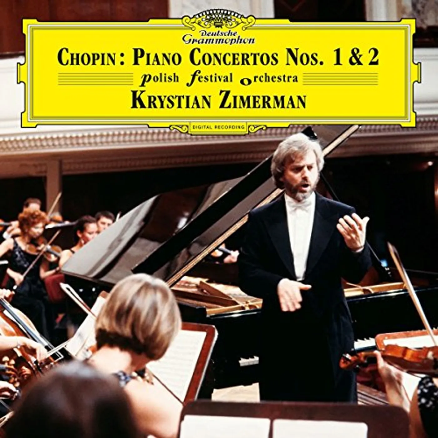 Chopin / Zimerman / Polish Festival Orchestra PIANO CONCERTOS NOS 1 & 2 Vinyl Record
