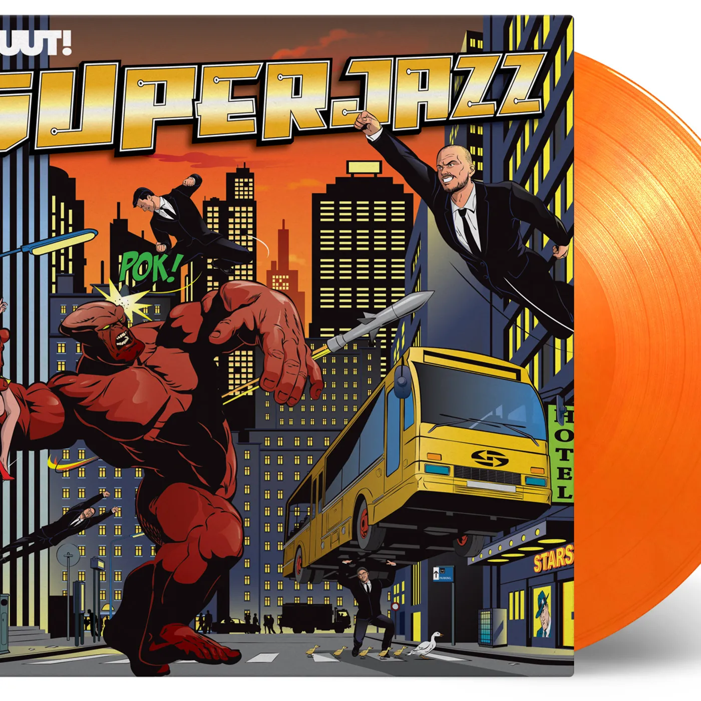 BRUUT! SUPERJAZZ Vinyl Record - Holland Release