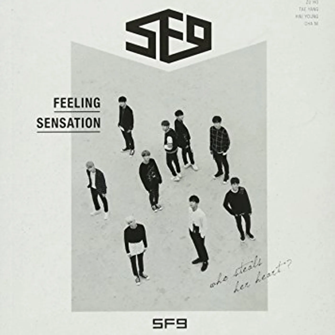 SF9 FEELING SENSATION CD