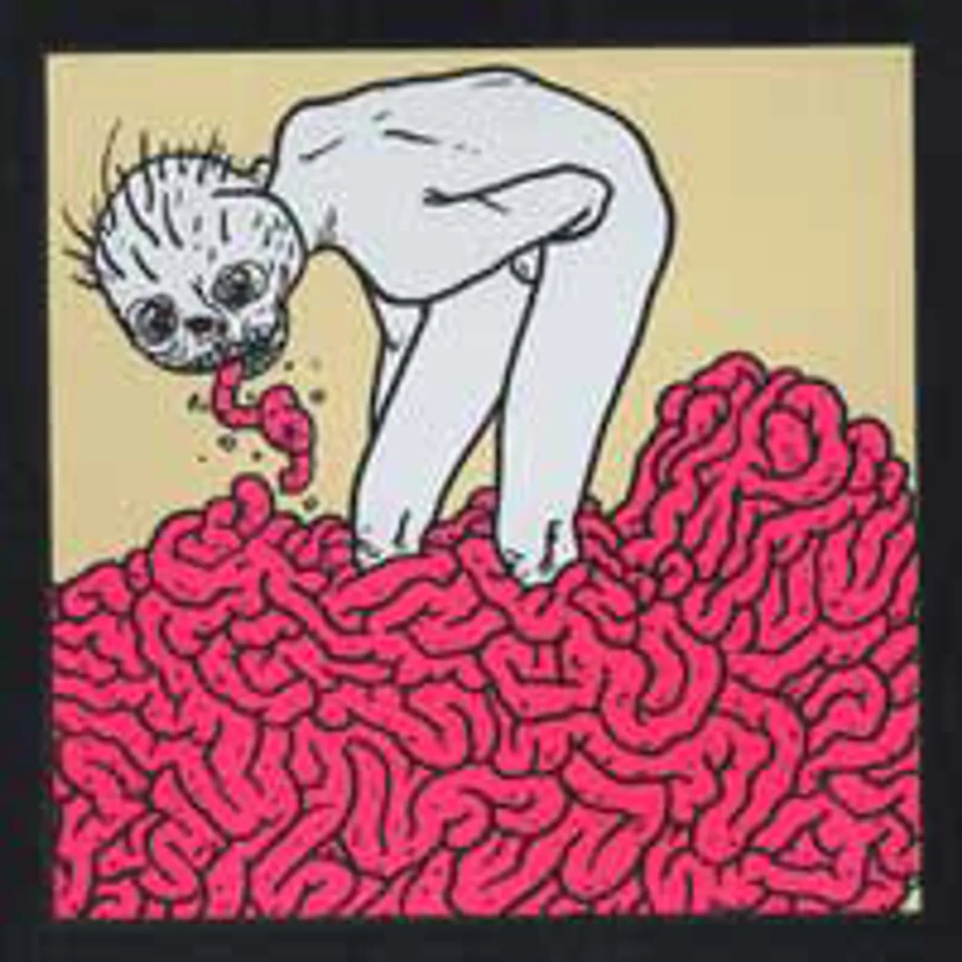 Combatwoundedveteran THIS IS NOT AN ERECT ALL-RED NEON BODY Vinyl Record