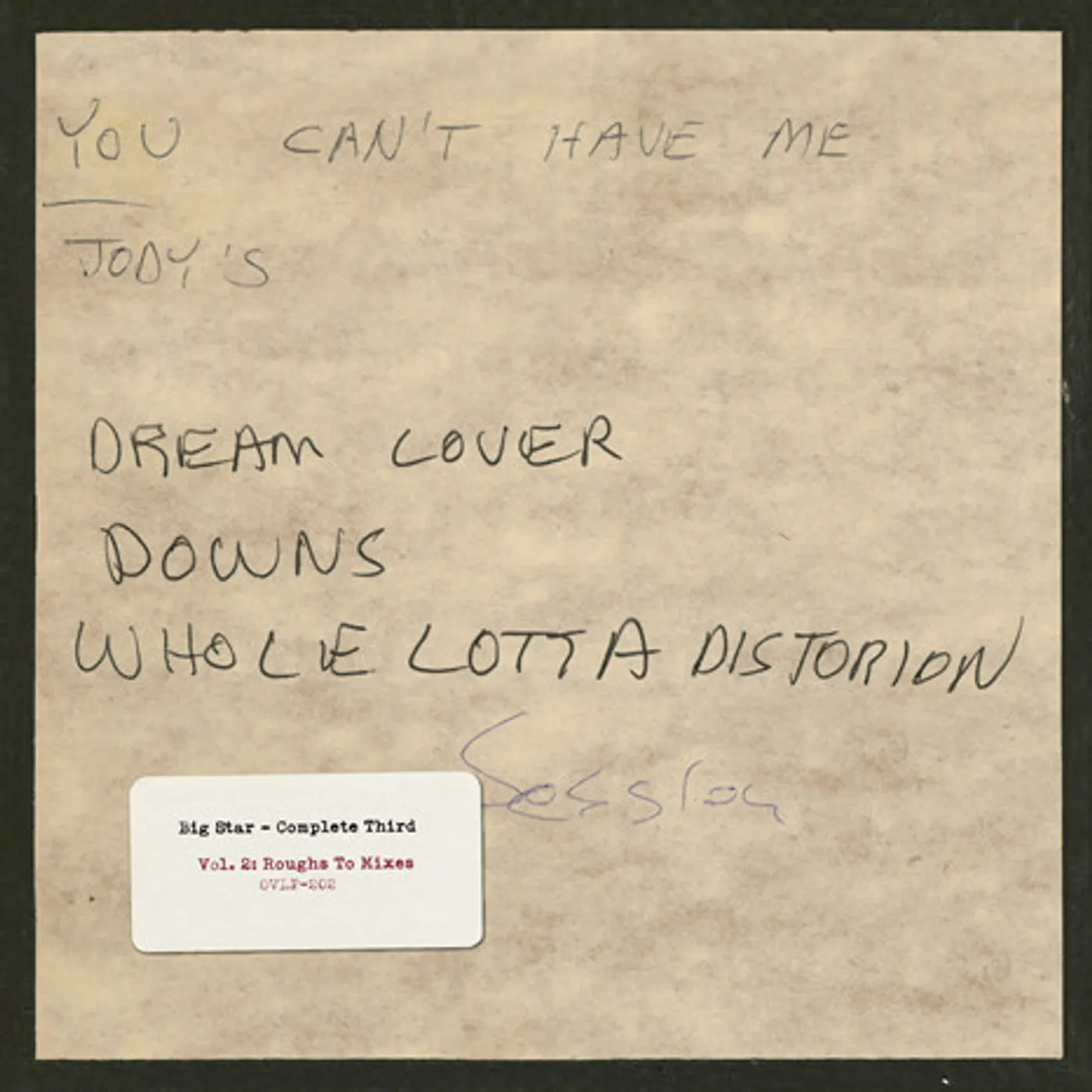 Big Star / Complete 3Rd: Vl. 2: Roughs To Mixes COMPLETE 3RD VOL 2 / ROUGHS TO MIXES Vinyl Record