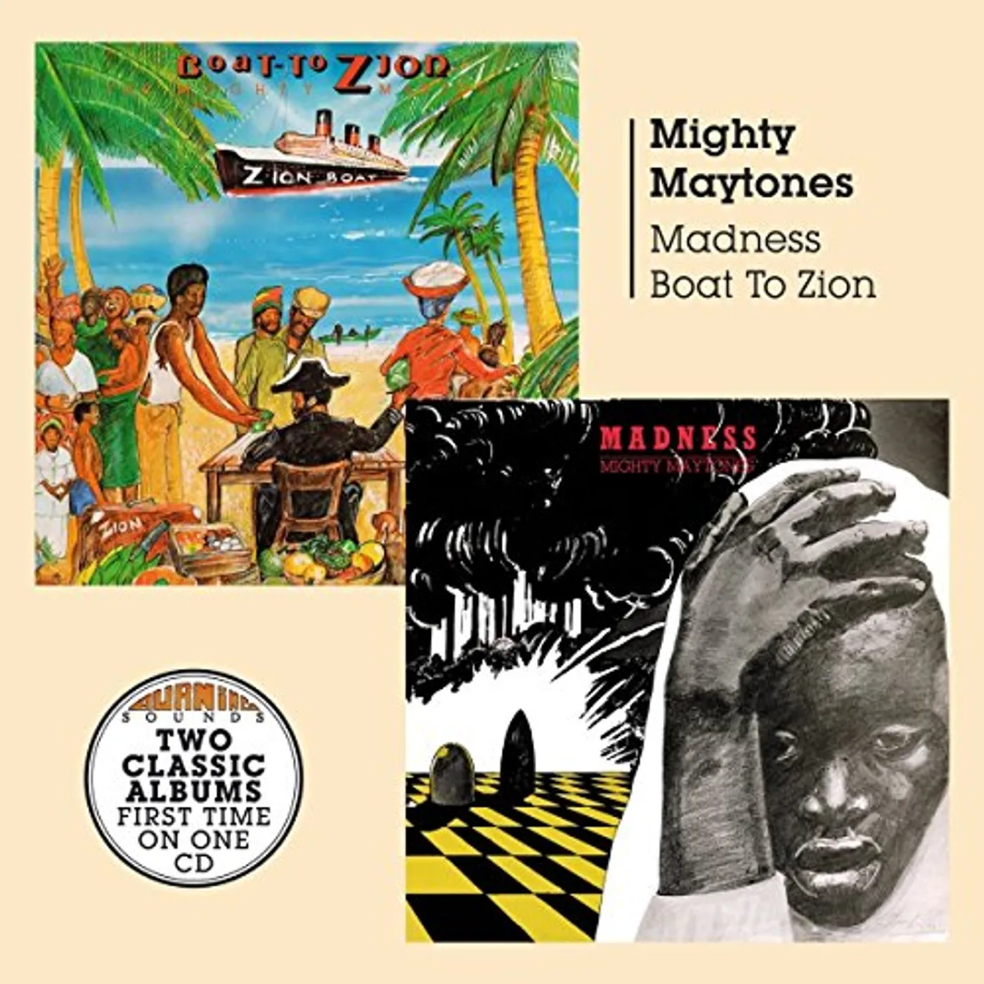 Mighty Maytones MADNESS / BOAT TO ZION CD