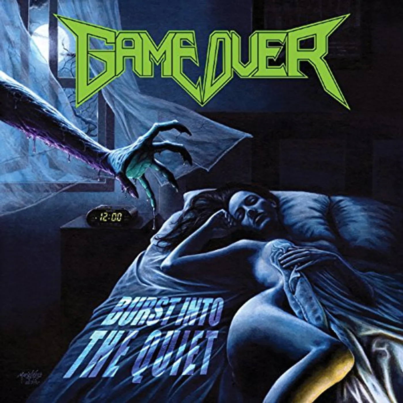 Game Over Burst Into The Quiet Vinyl Record