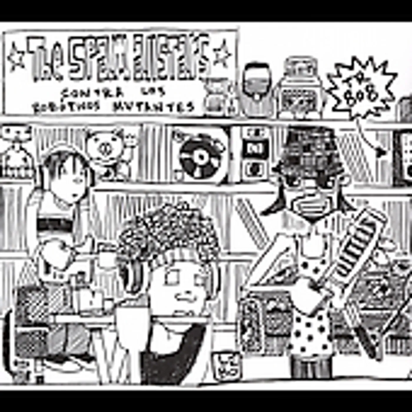 The Spam Allstars CONTRA LOS ROBOTICOS MUTANTES CD