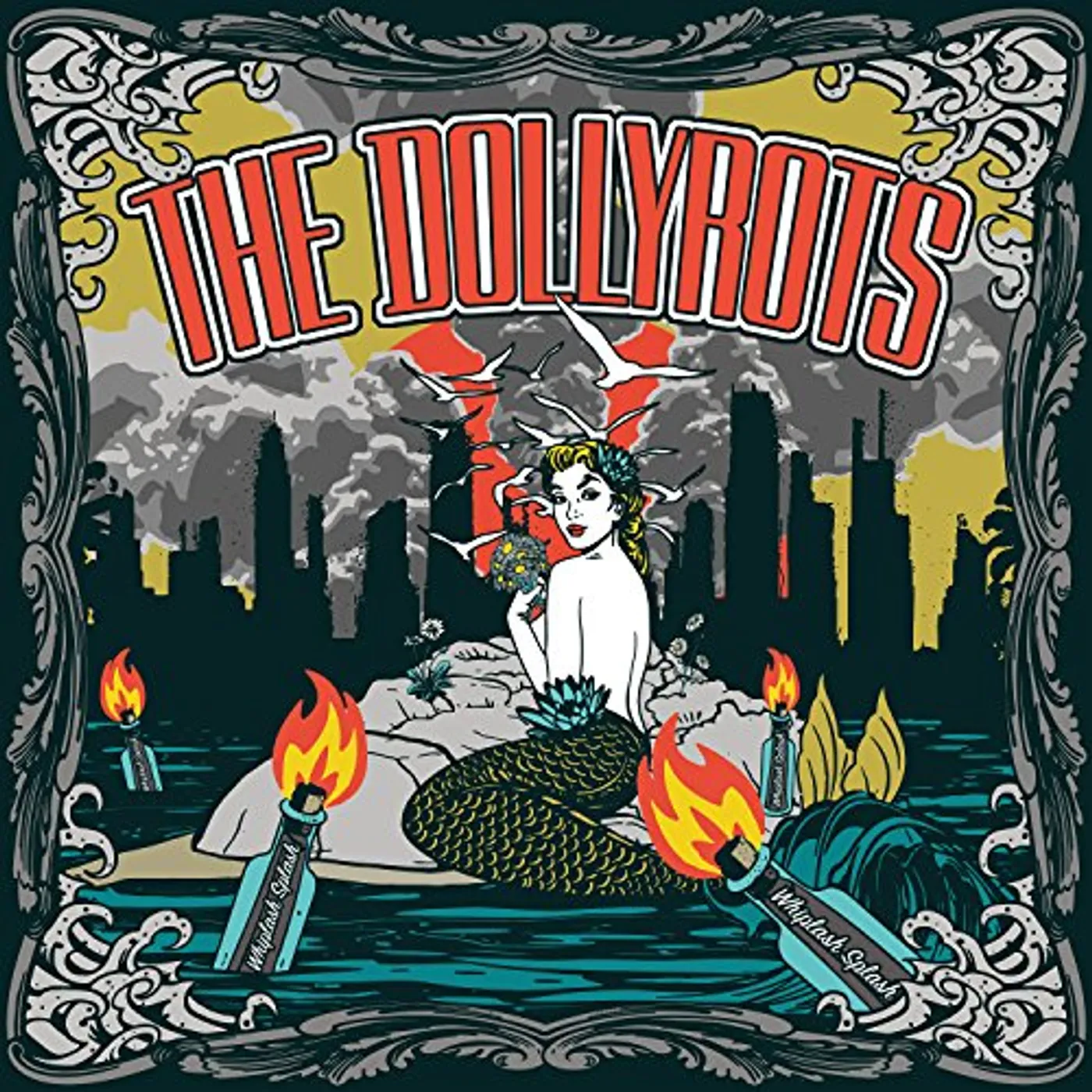 The Dollyrots Whiplash Splash Vinyl Record