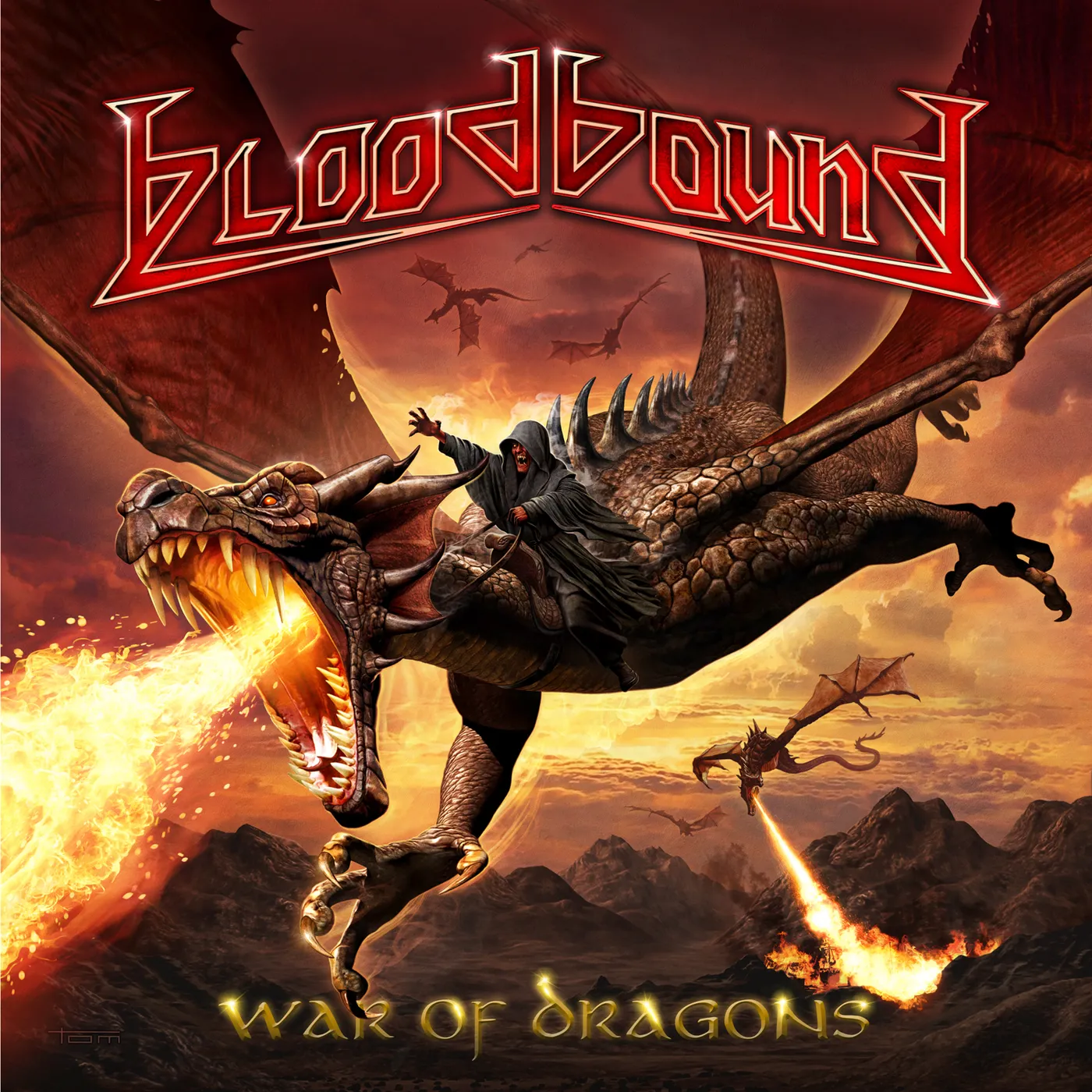 Bloodbound WAR OF DRAGONS CD
