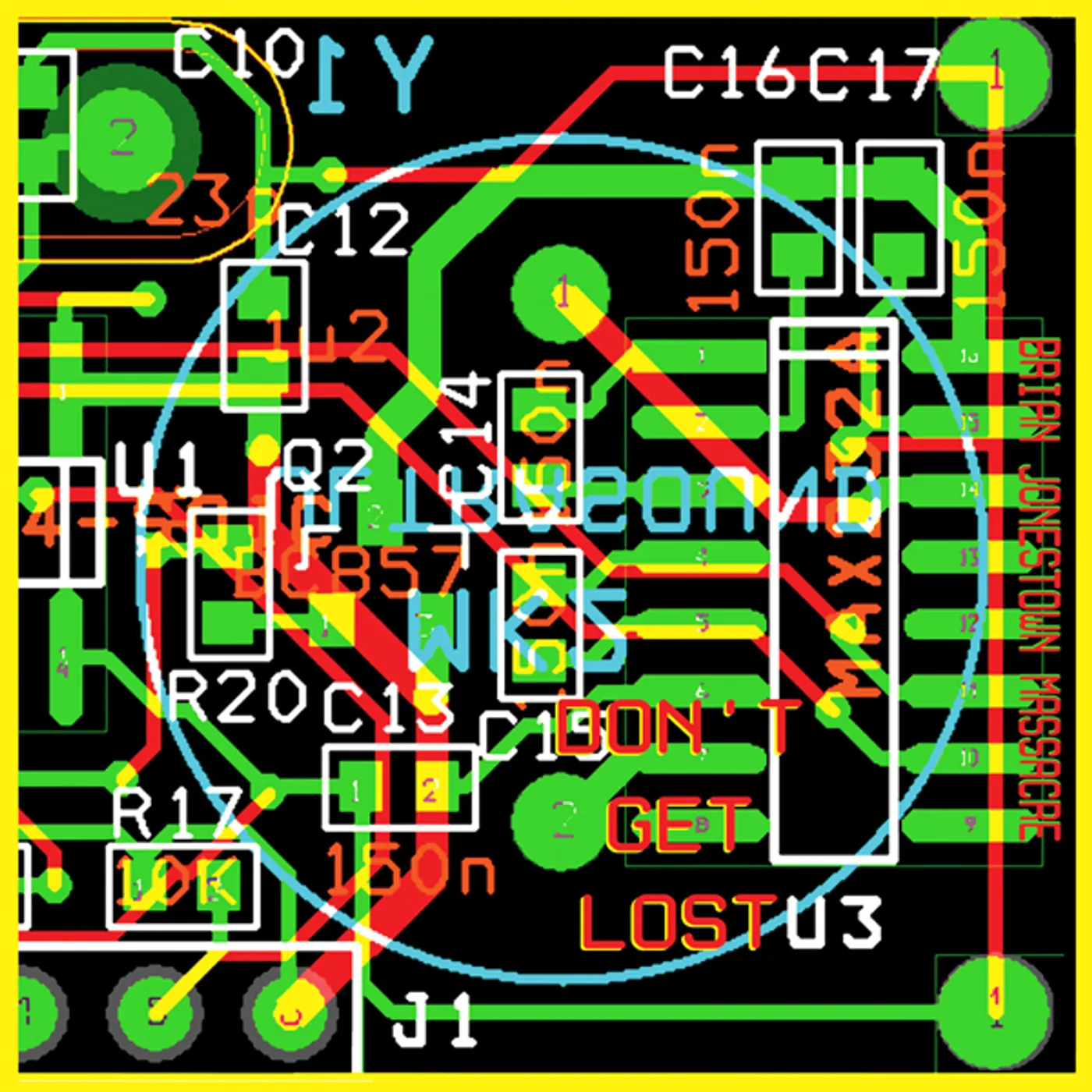 The Brian Jonestown Massacre Don't Get Lost Vinyl Record
