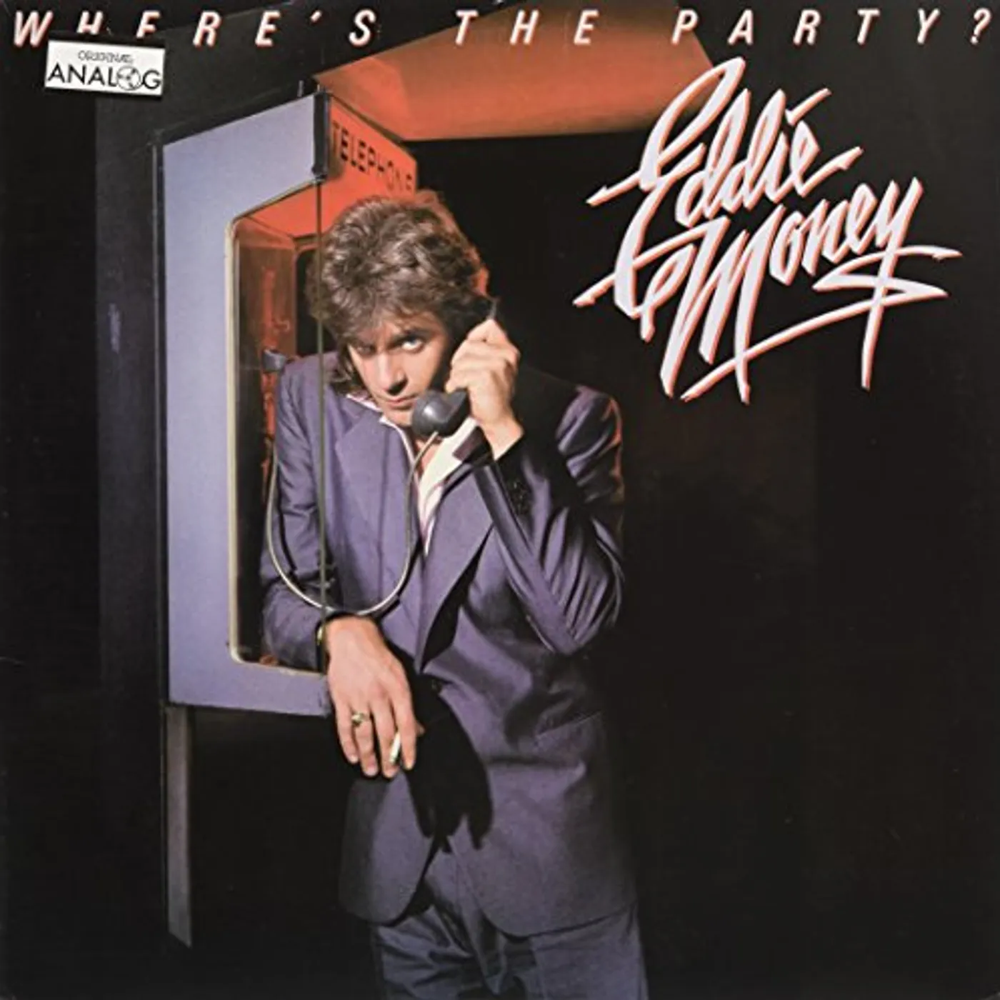 Eddie Money WHERE'S THE PARTY Vinyl Record