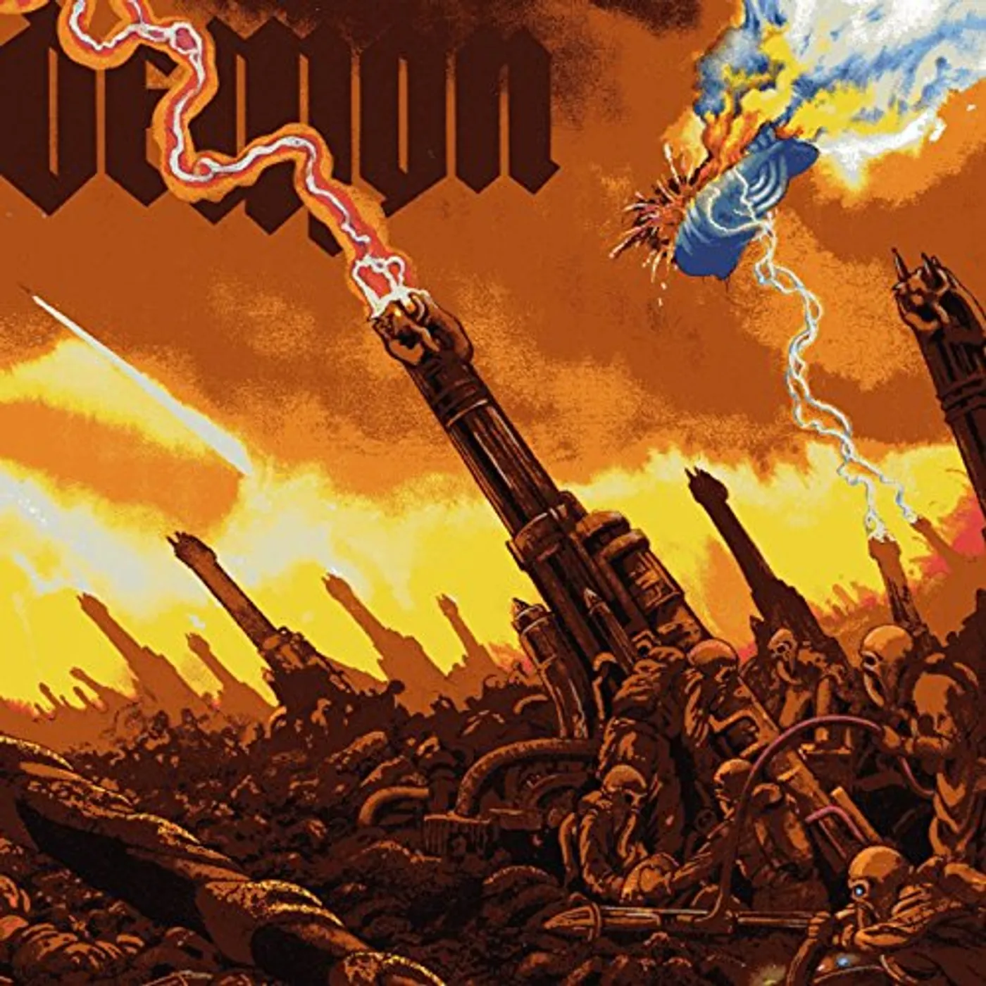 Demon Taking The World By Storm Vinyl Record