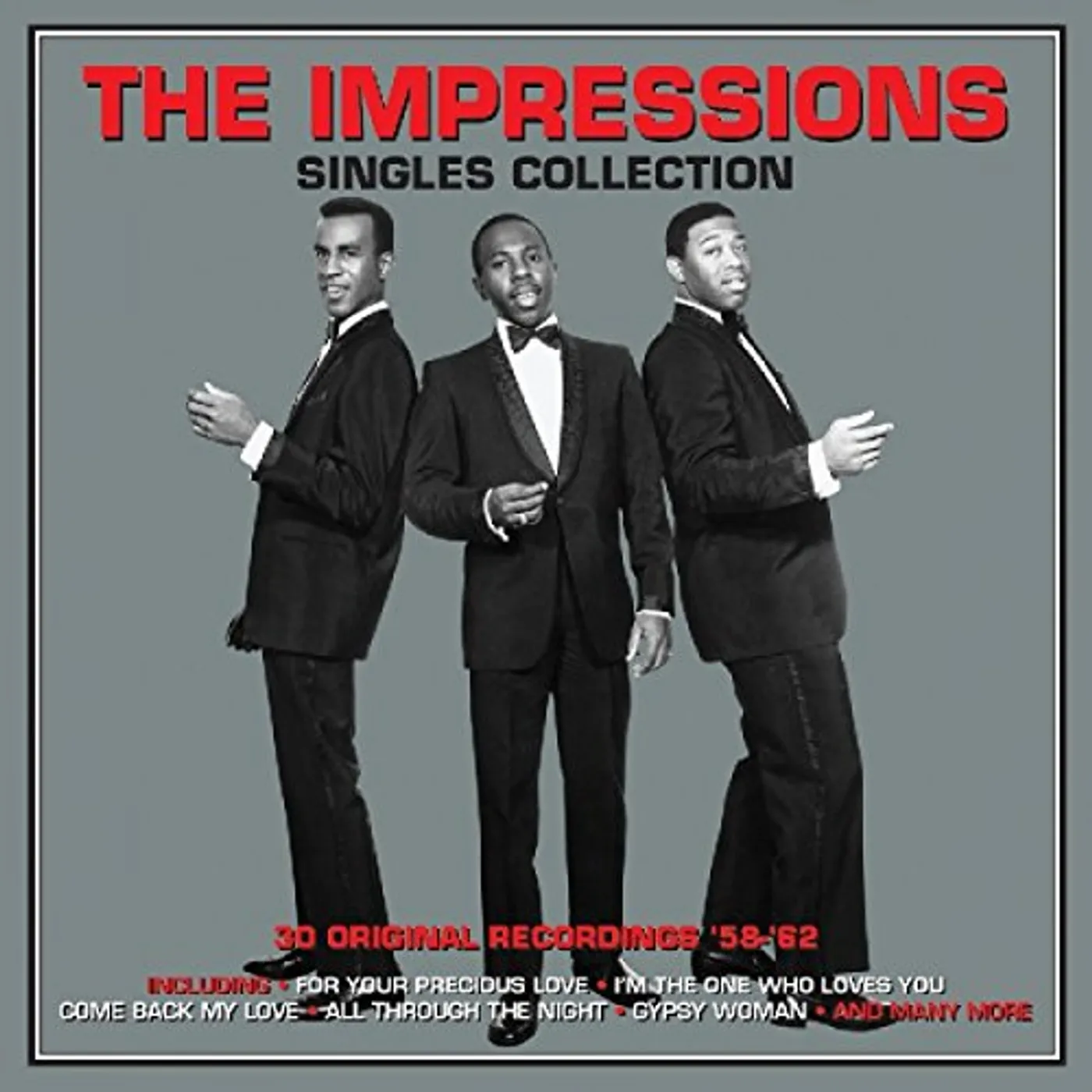 The Impressions SINGLES COLLECTION CD