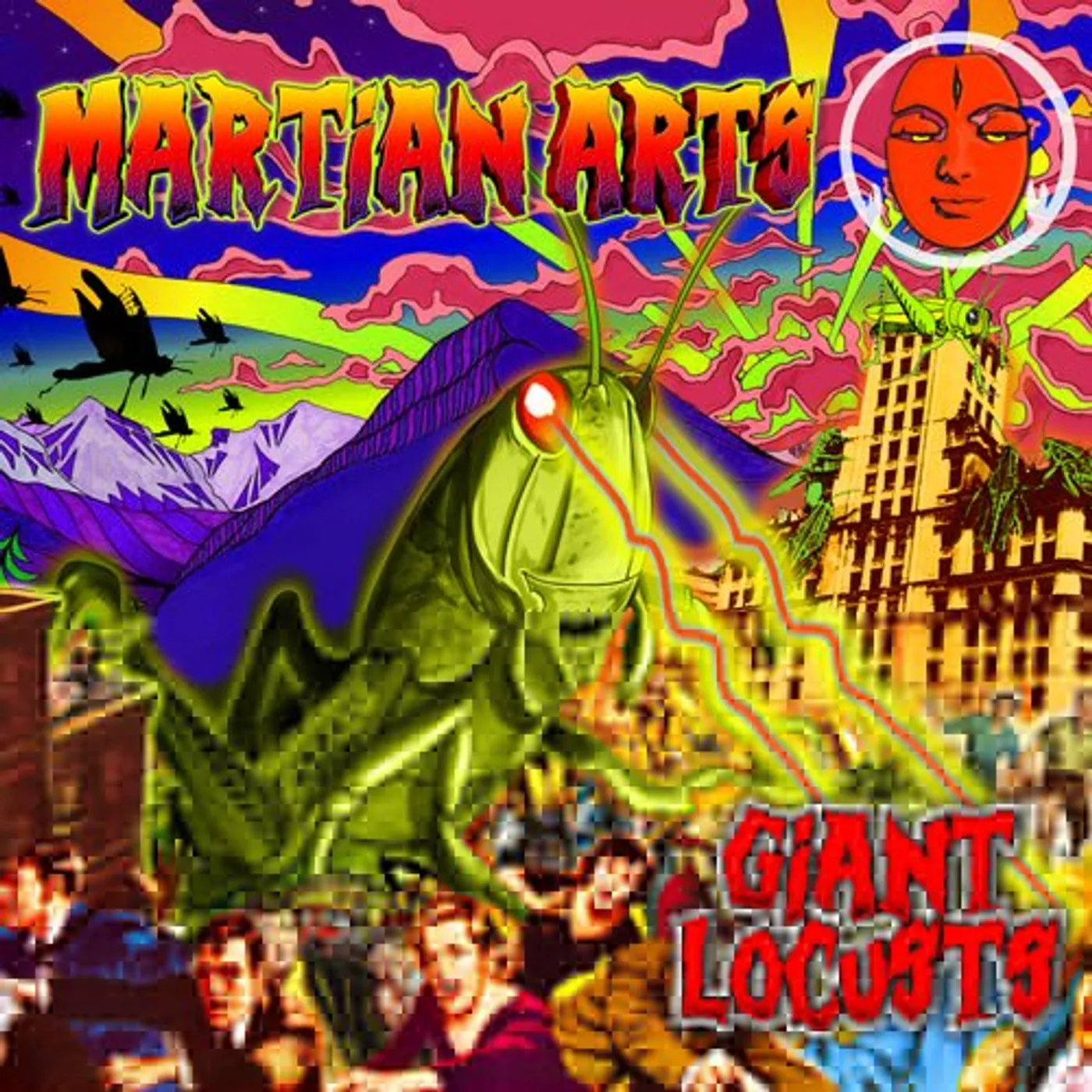 Martian Arts GIANT LOCUSTS CD