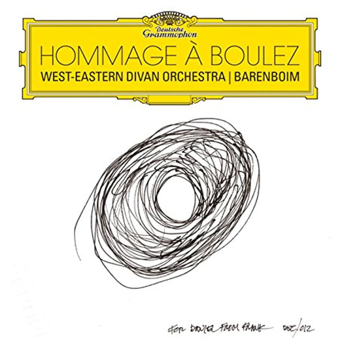 Daniel Barenboim HOMMAGE A BOULEZ CD