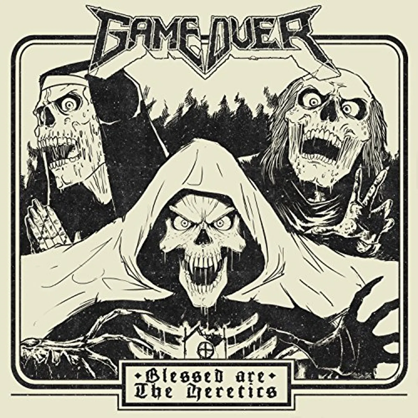 Game Over BLESSED ARE THE HERETICS CD