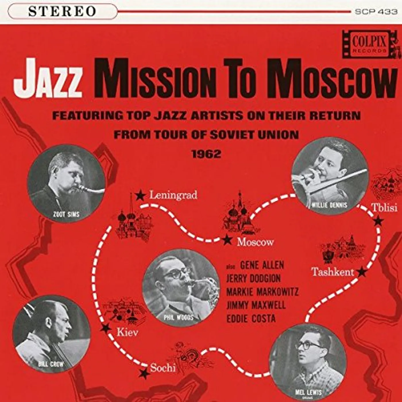 Zoot Sims JAZZ MISSION TO MOSCOW CD