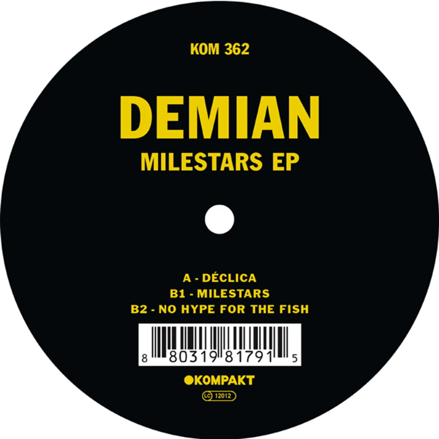 Demian MILESTARS Vinyl Record