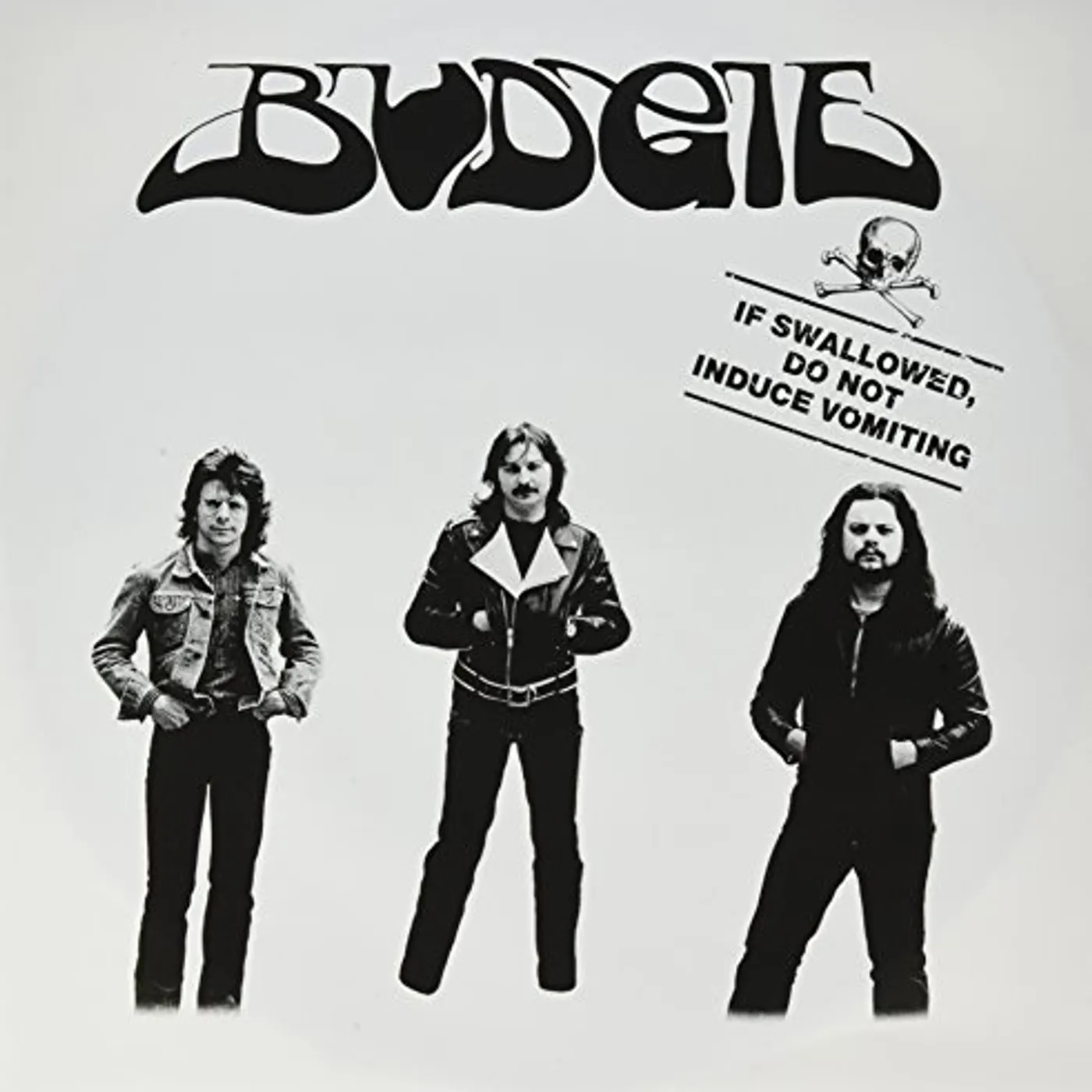 Budgie IF SWALLOWED DO NOT INDUCE VOMITING Vinyl Record