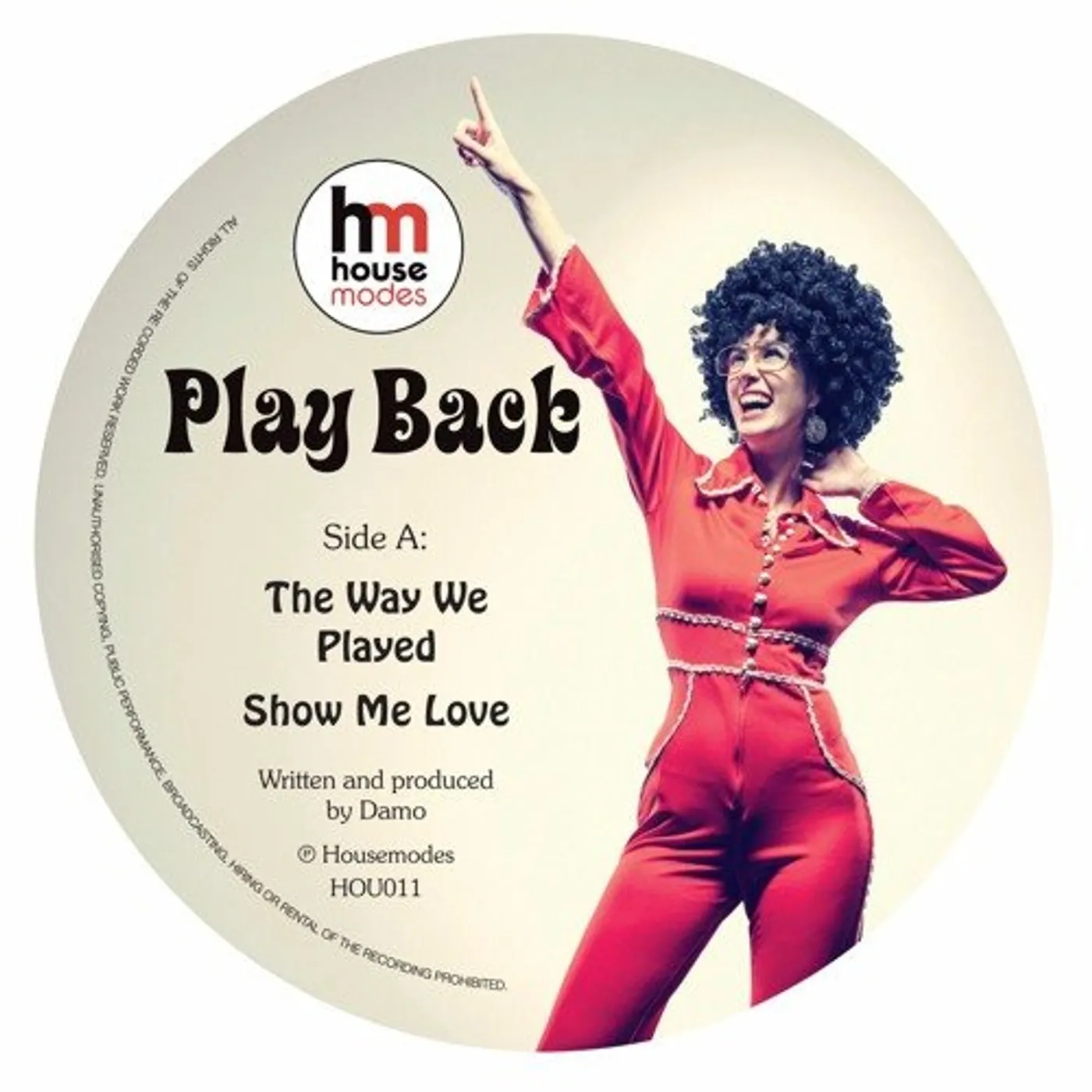 Damo Play Back EP Vinyl Record