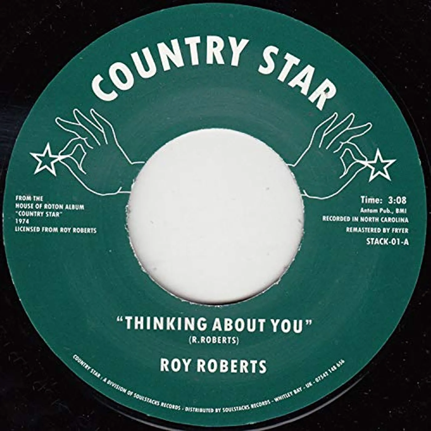Roy Roberts THINKING ABOUT YOU Vinyl Record