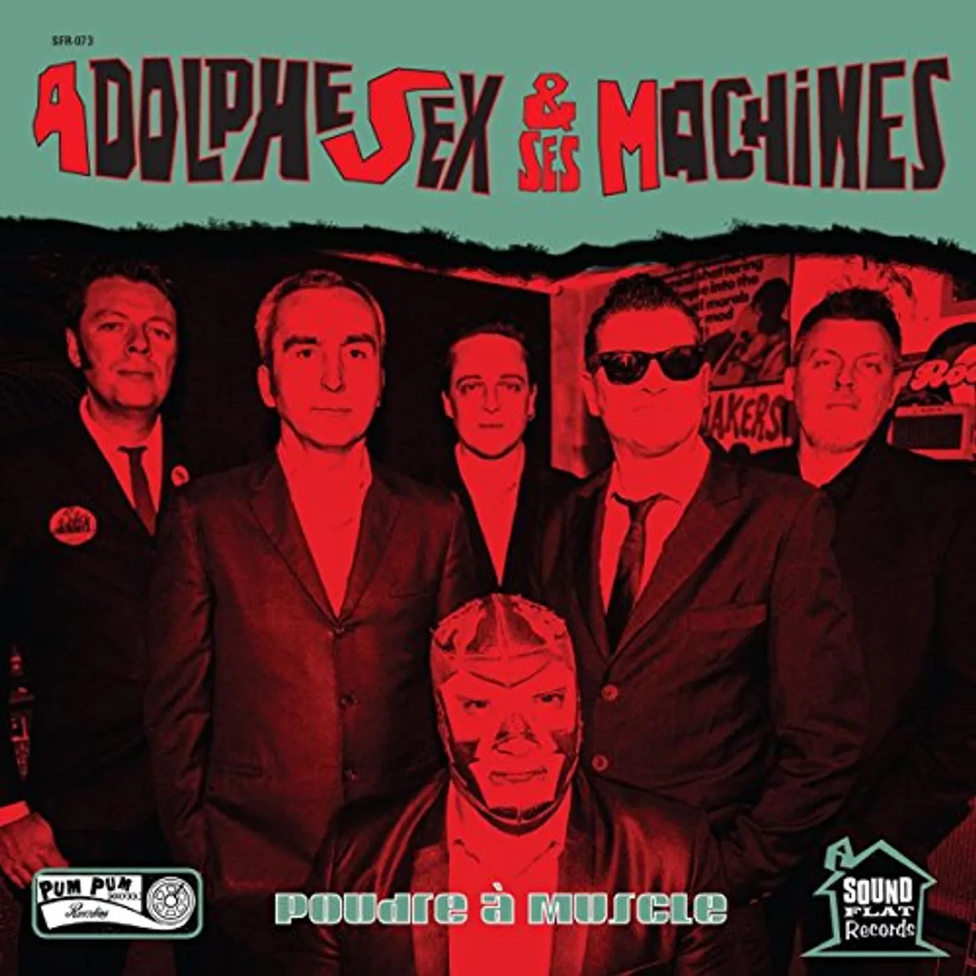 Adolphe Sex Et Ses Machines POUDRE A MUSCLE Vinyl Record