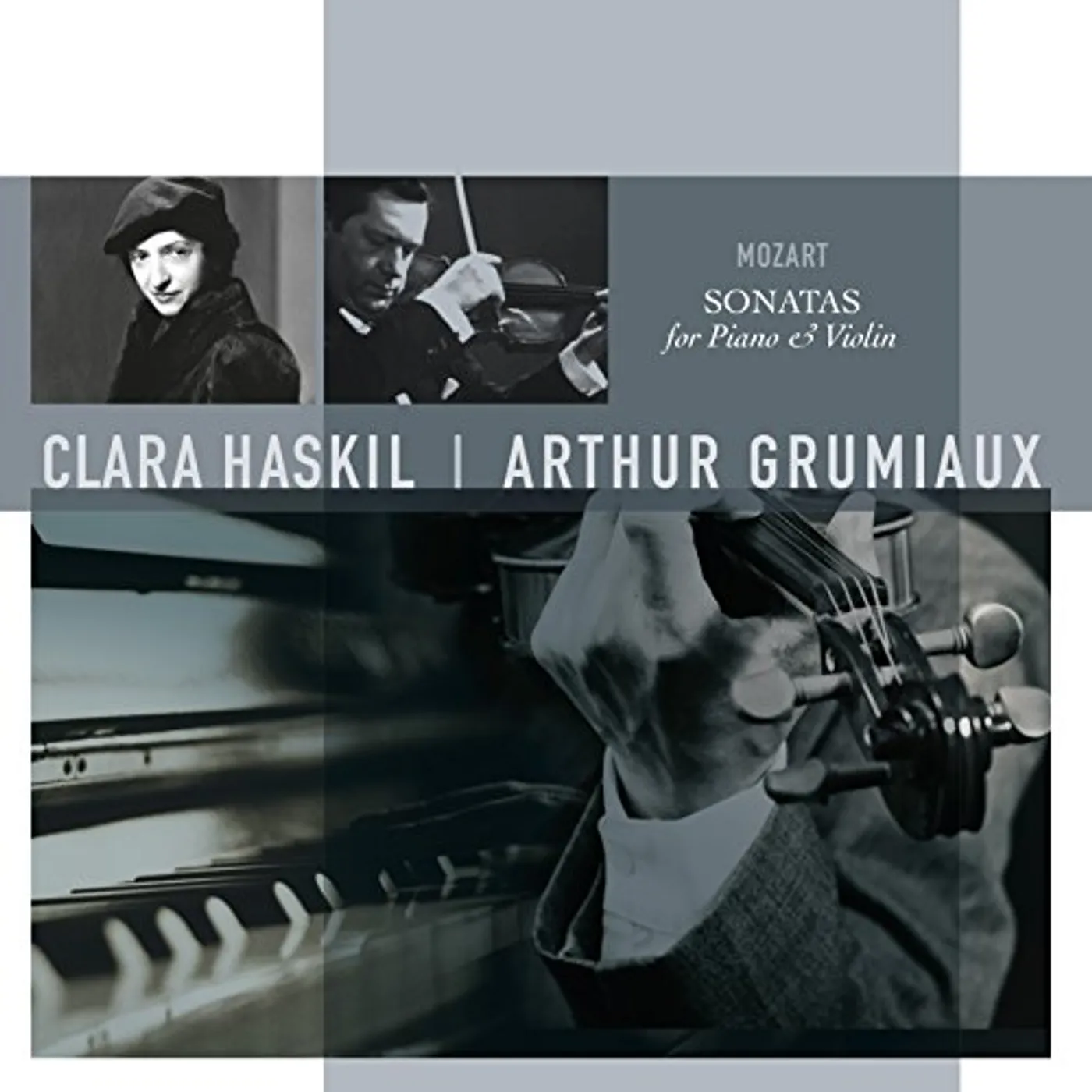 Mozart / Clara Haskil / Arthur Grumiaux MOZART: SONATAS FOR PIANO & VIOLIN Vinyl Record