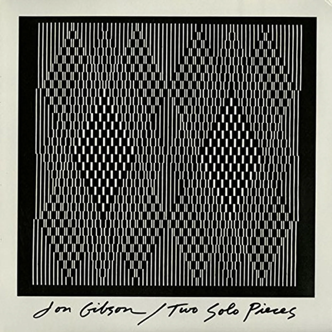 Jon Gibson Two Solo Pieces Vinyl Record