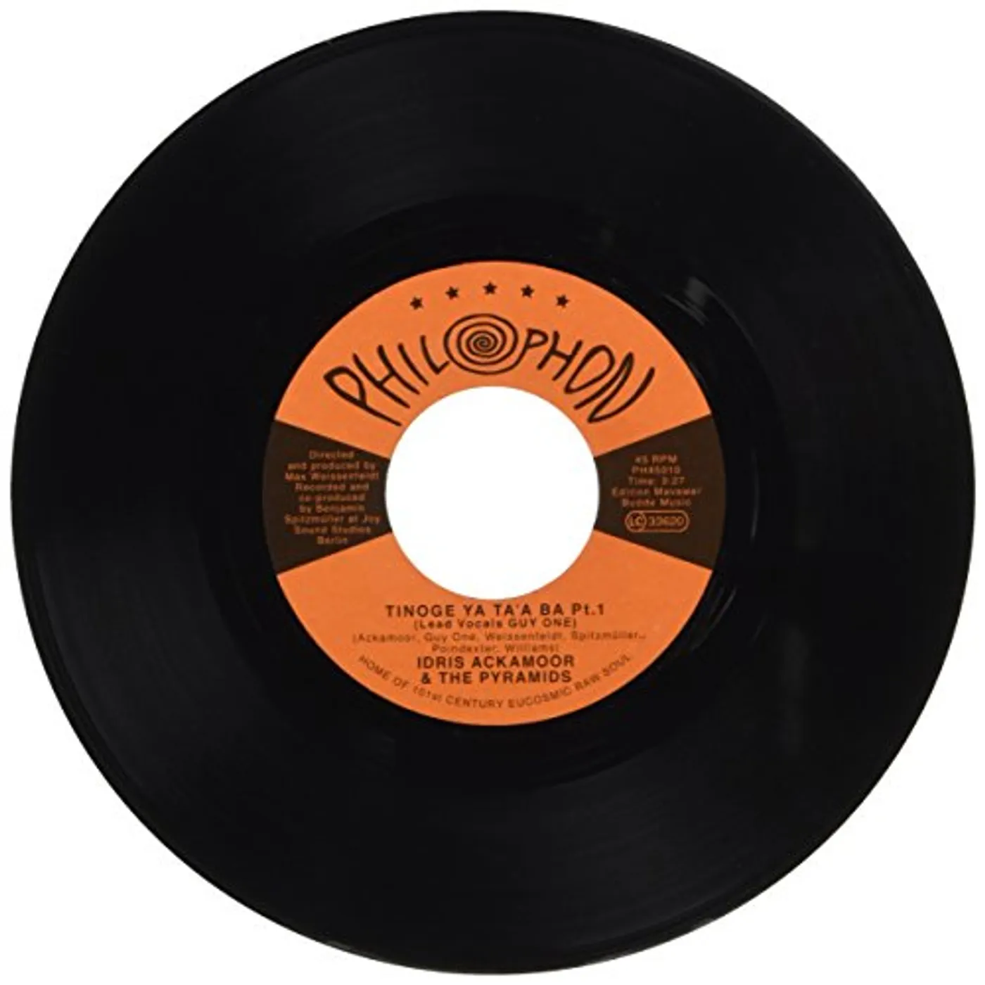 Idris Ackamoor & The Pyramids TINOGE YA TA'A BA PT 1 & 2 Vinyl Record