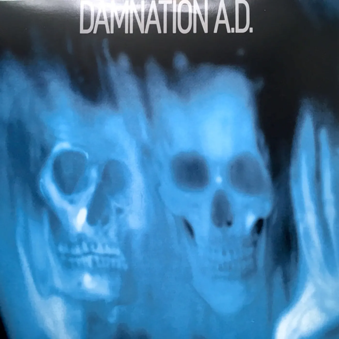 Damnation AD PORNOGRAPHY (CLEAR BLUE VINYL) Vinyl Record