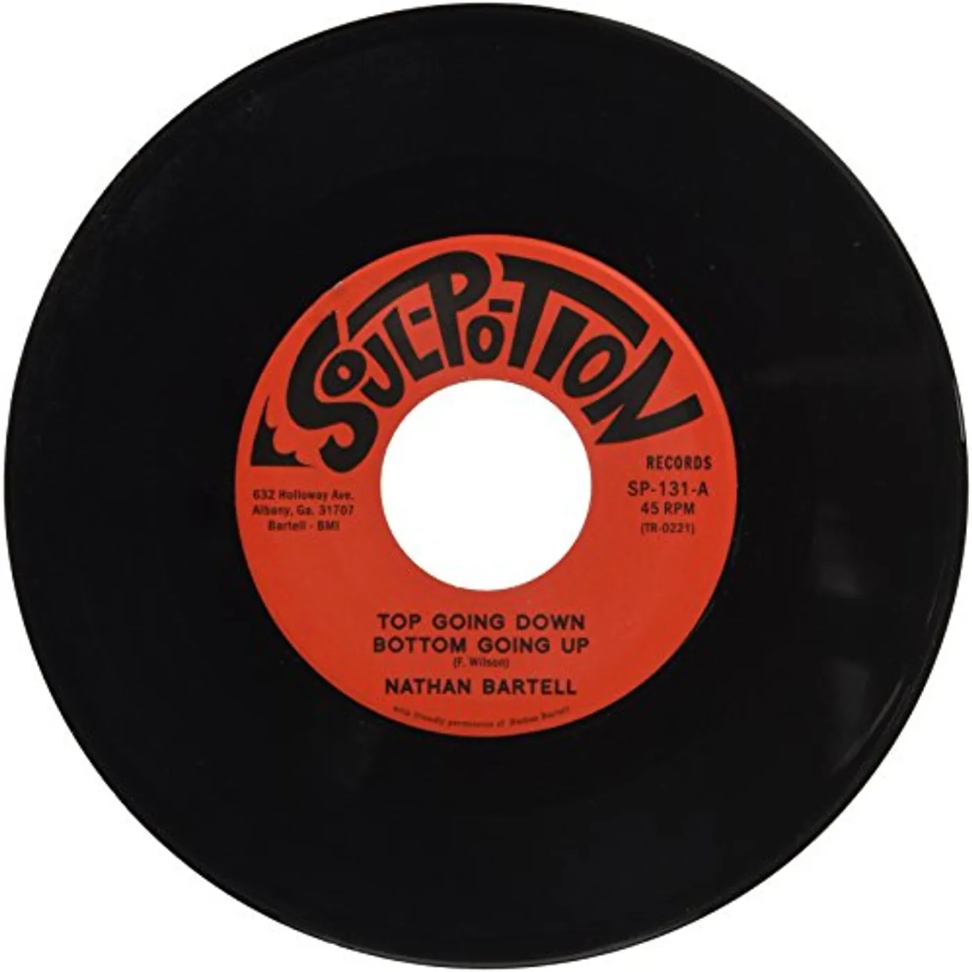 Nathan Bartell Top Going Down Bottom Going Up Vinyl Record