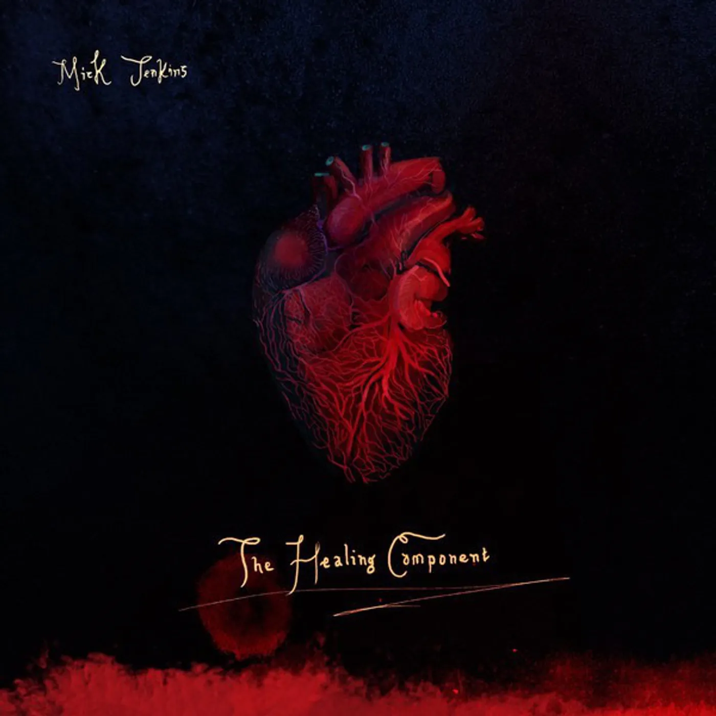 Mick Jenkins HEALING COMPONENT (RED VINYL) Vinyl Record