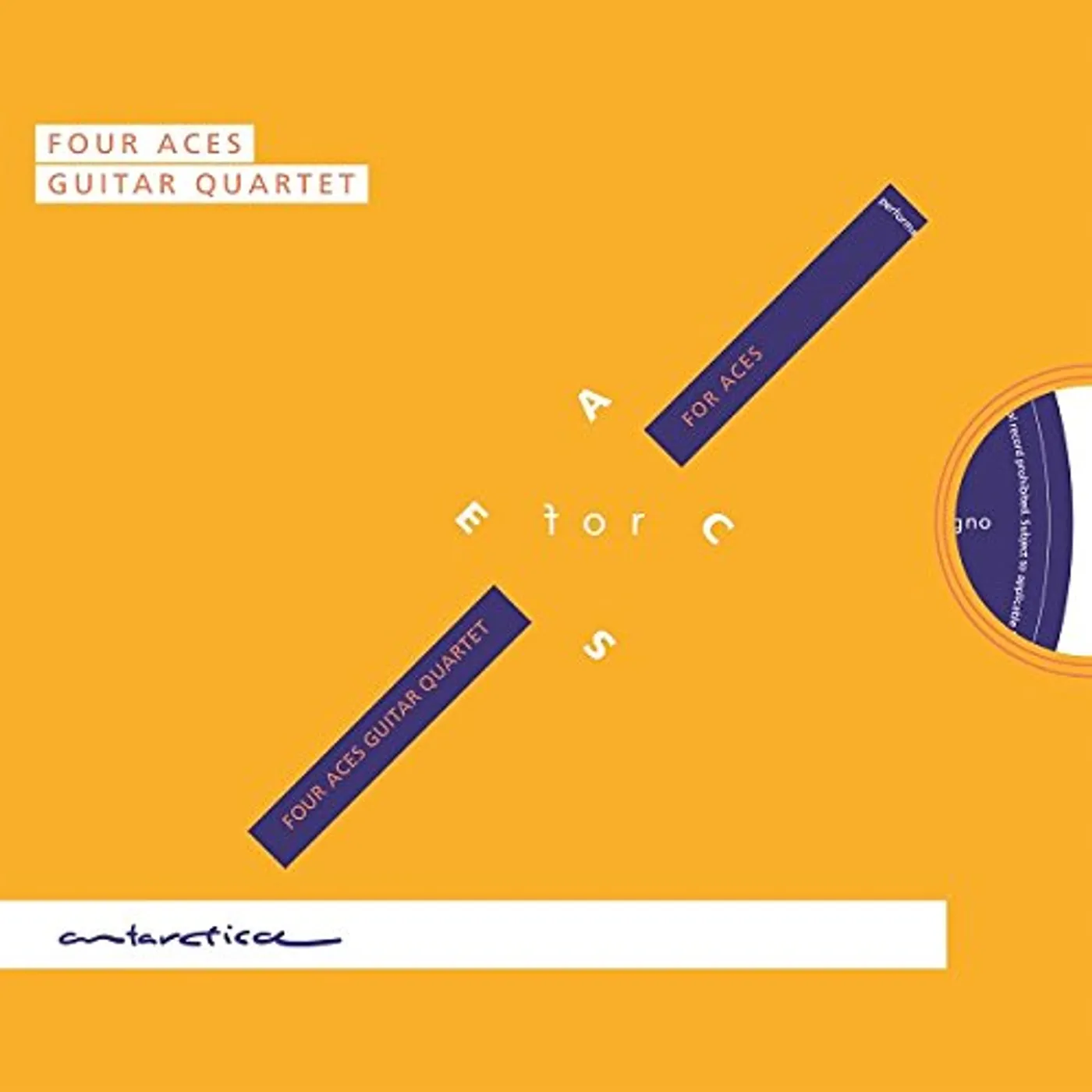 Four Aces Guitar Quartet FOR ACES CD