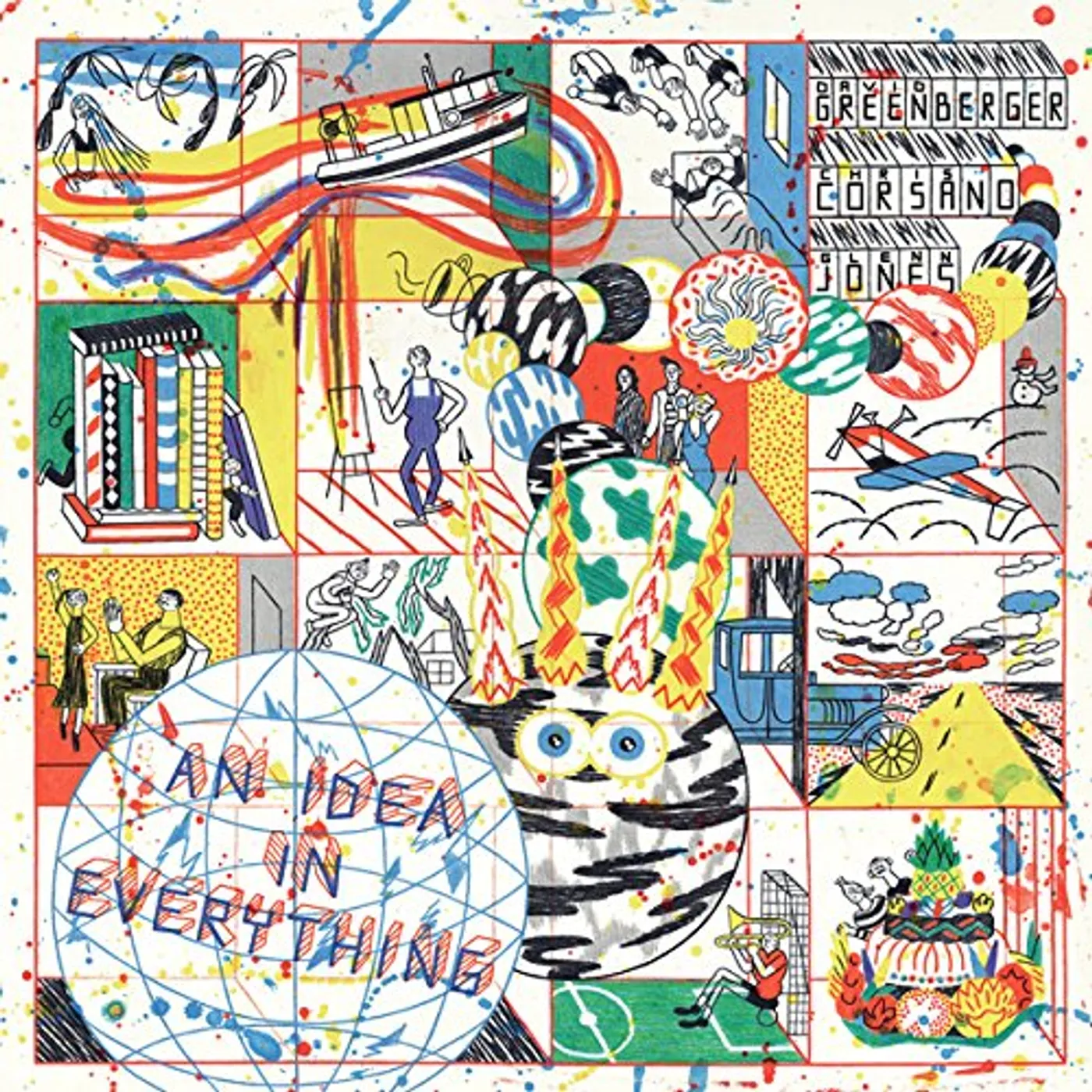 David Greenberger / Glenn Jones / Chris Corsano AN IDEA IN EVERYTHING CD