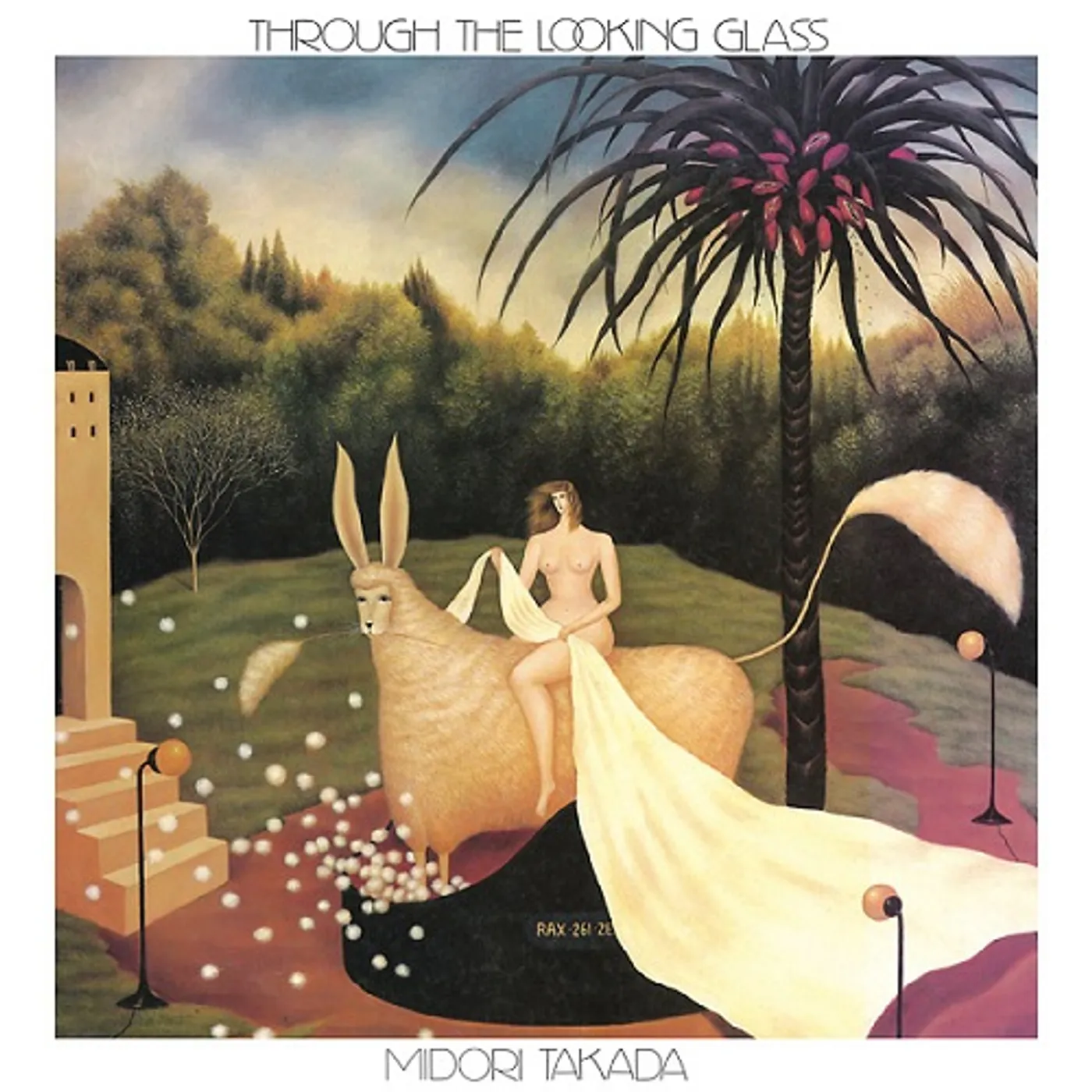 Midori Takada THROUGH THE LOOKING GLASS (GATEFOLD) Vinyl Record