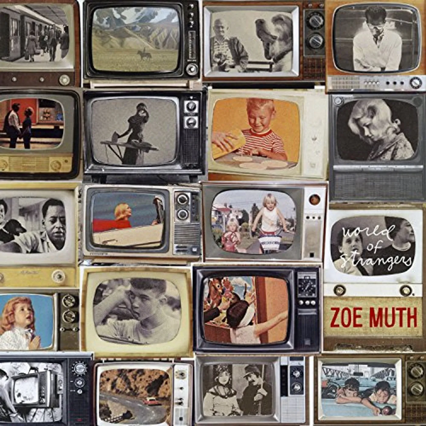 Zoe Muth and the Lost High Rollers WORLD OF STRANGERS Vinyl Record