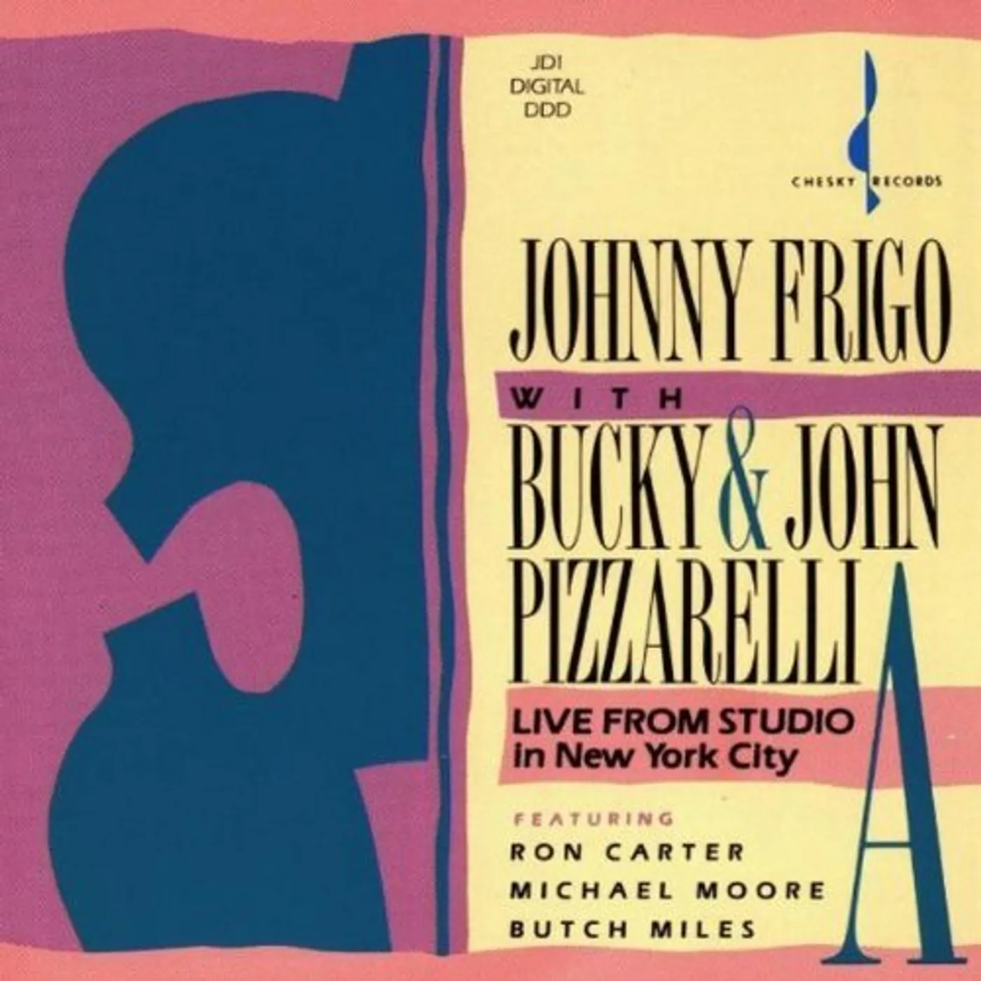 Johnny Frigo LIVE FROM STUDIO A IN NEW YORK CITY CD