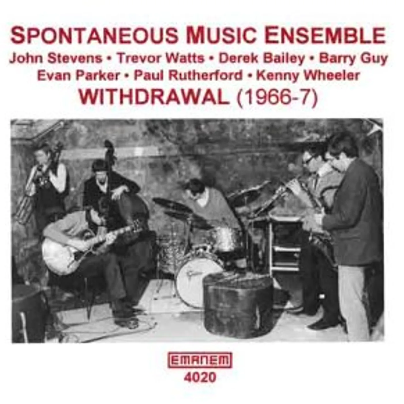 Spontaneous Music Ensemble WITHDRAWAL CD