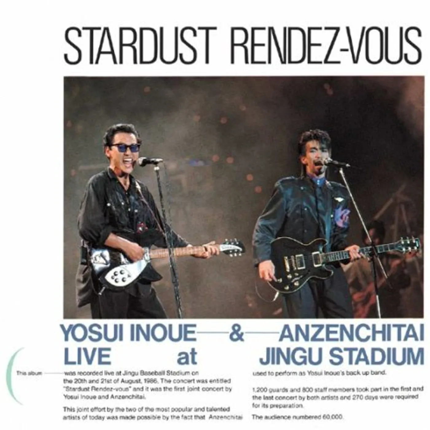 Yosui Inoue STARDUST RENDEZ-VOUS LIVE AT JINGU STADIUM CD