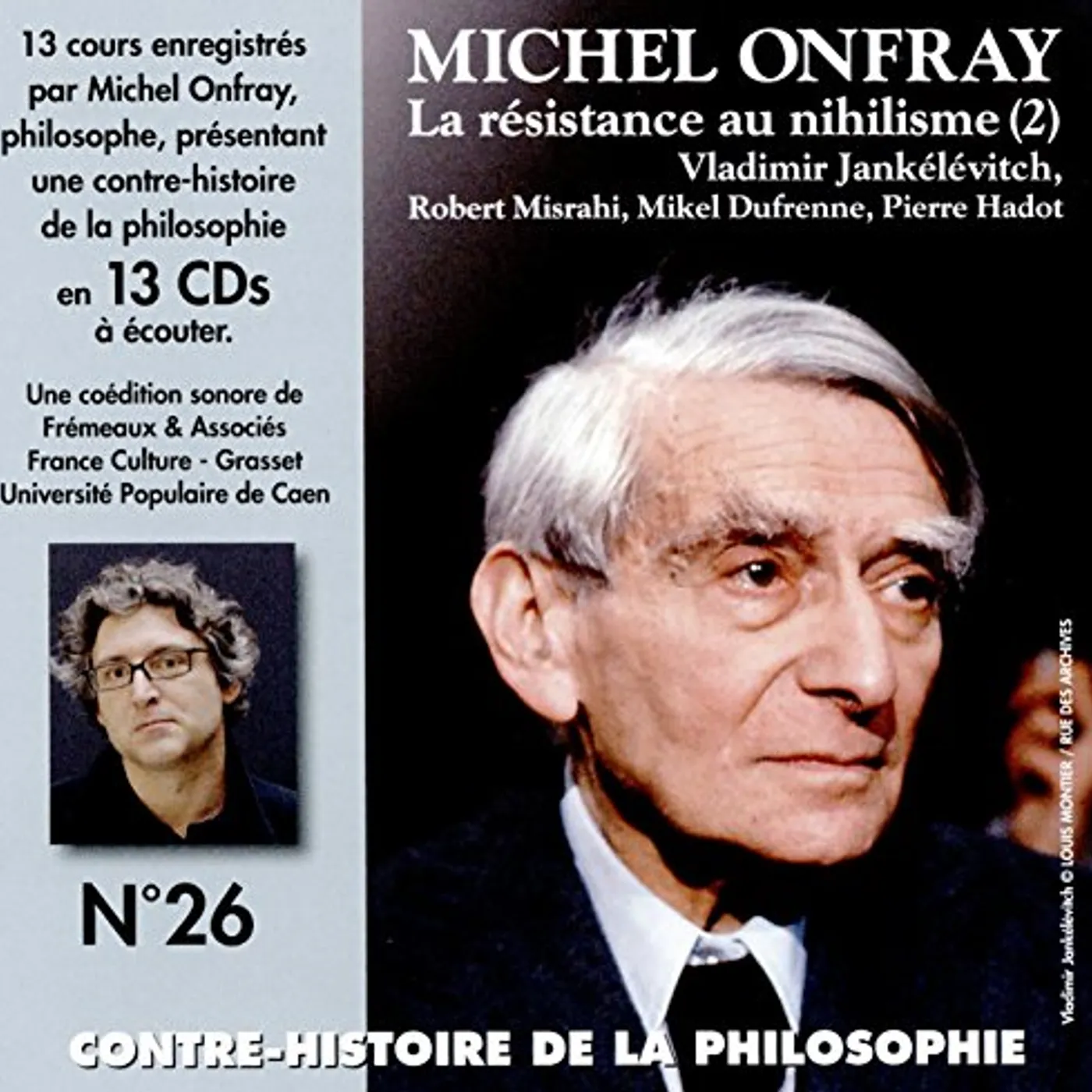 Michel Onfray V26: CONTRE HISTOIRE PHILOSOPHIE CD